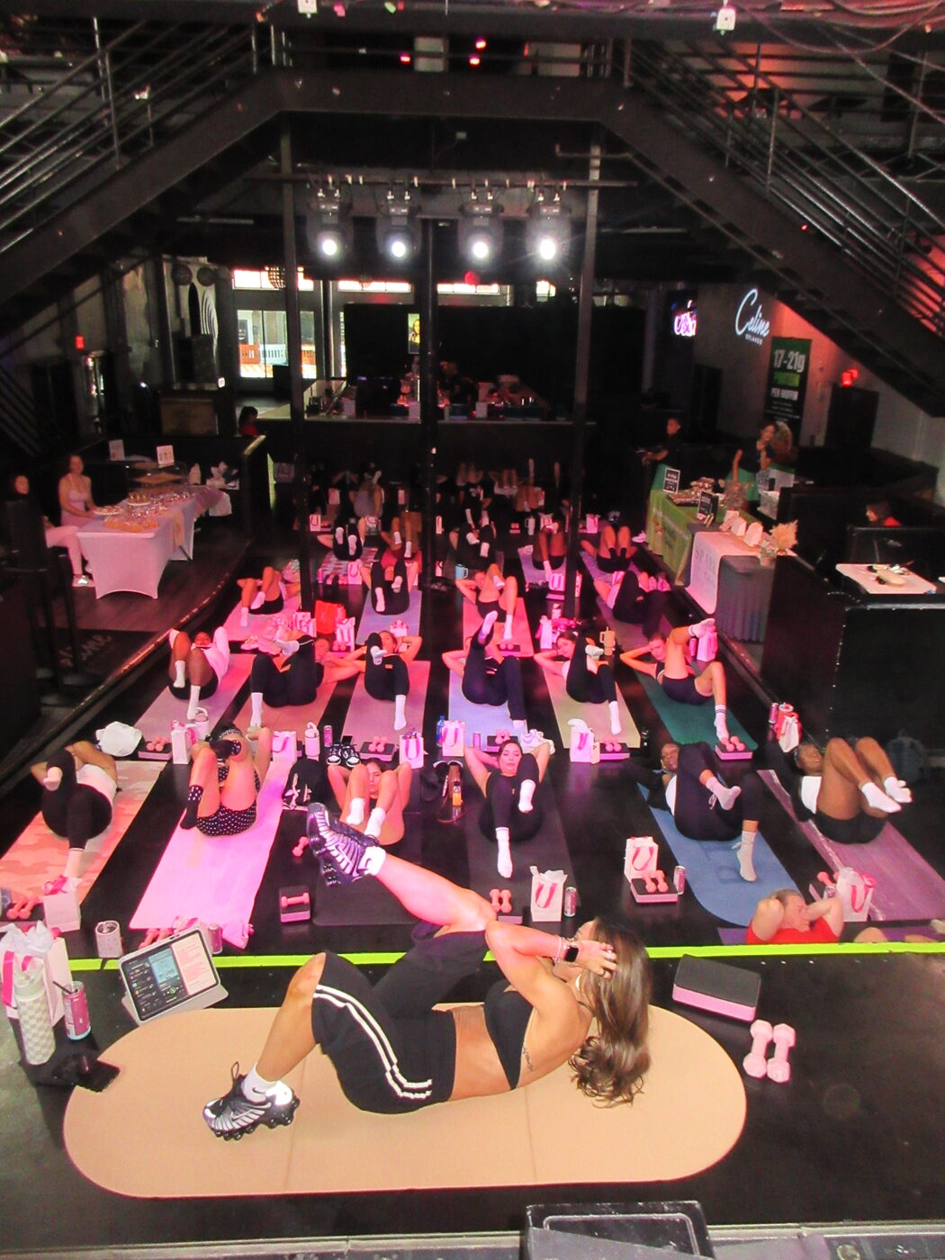 Pilates & Martinis event